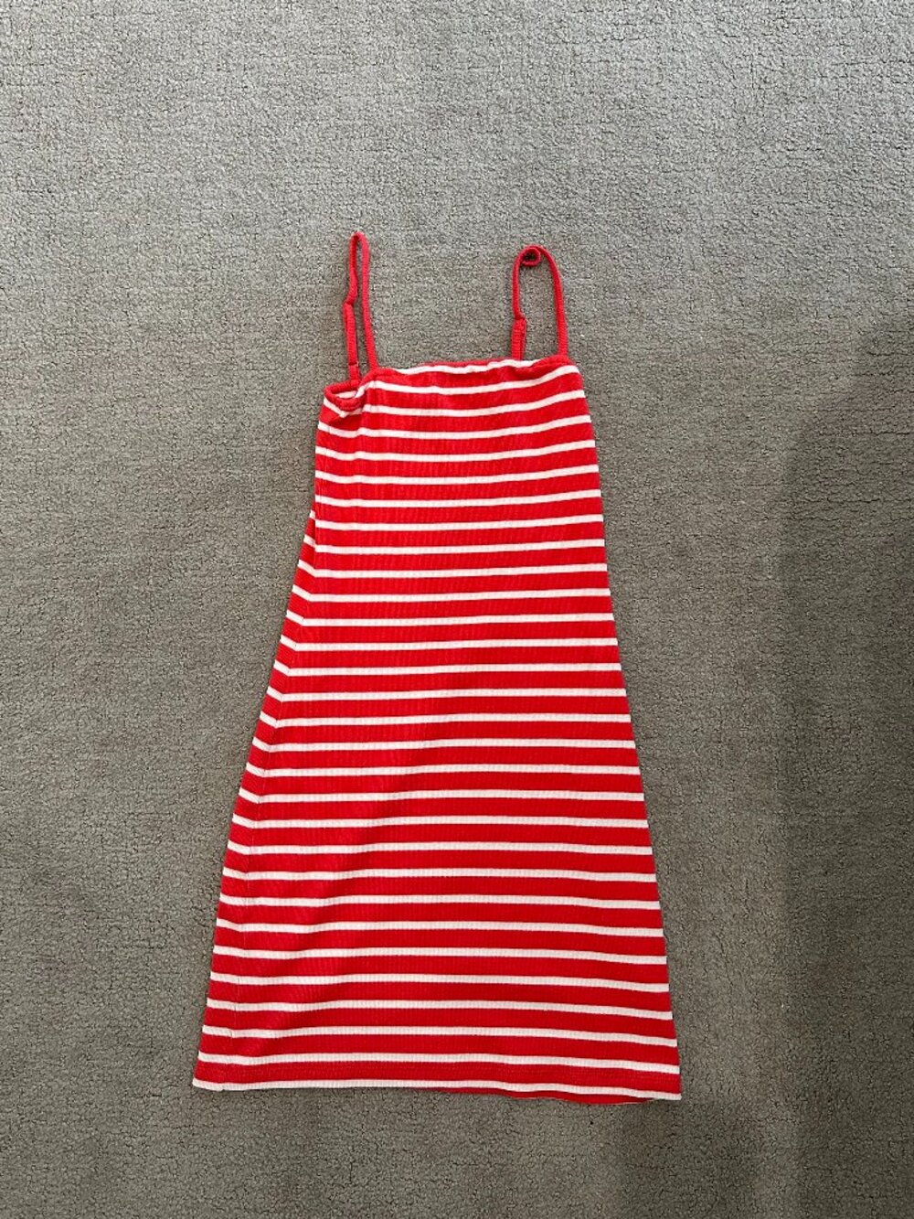 BP. Red & White Striped Bodycon Mini Dress - Size XXS
